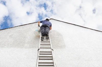Peinture extérieure à Chantemerle — façades et ravalement
